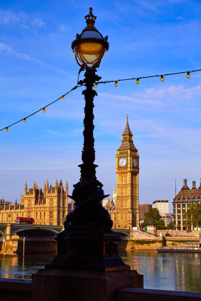 istock Big Ben Clock Tower and thames river London 904156828