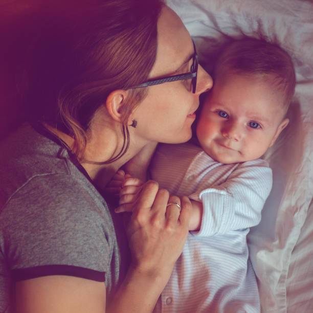 istock Mother with 4 months baby 904166400
