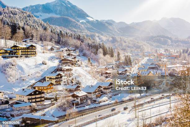 Überwintern Sie Königssee Bayern Alpen Stockfoto und mehr Bilder von Königssee - Bayern - Königssee - Bayern, Winter, Alpen