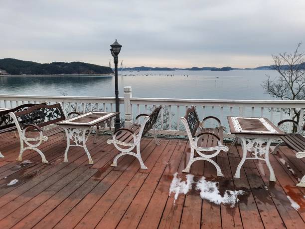 istock Korea's west coast, Anmyeondo sea, chair 904187796