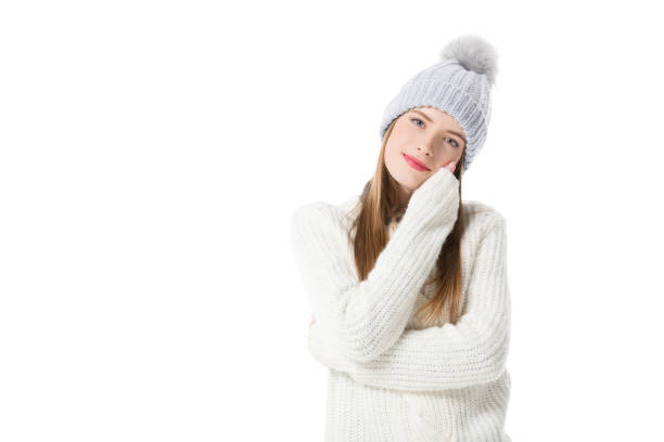 istock tender girl in winter clothes 904190274