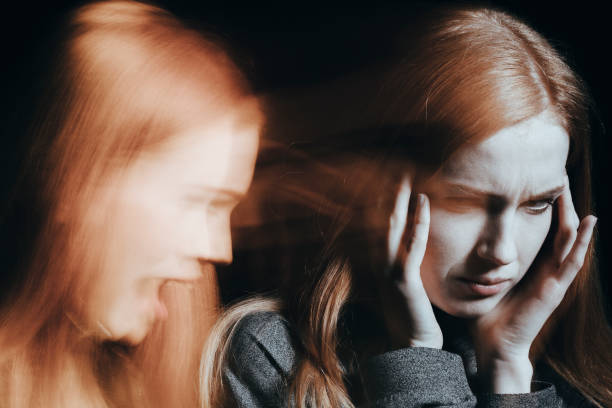 istock Woman with schizophrenia hearing voices 904194978