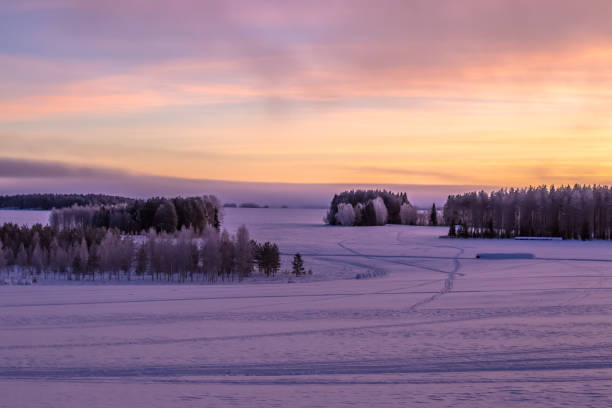 istock Winter landscape from Sotkamo, Finland. 904210418