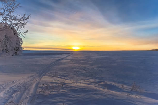istock Winter landscape from Sotkamo, Finland. 904215662