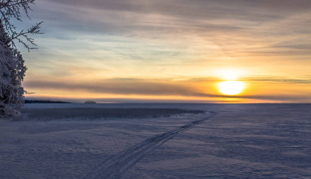 istock Winter landscape from Sotkamo, Finland. 904220598