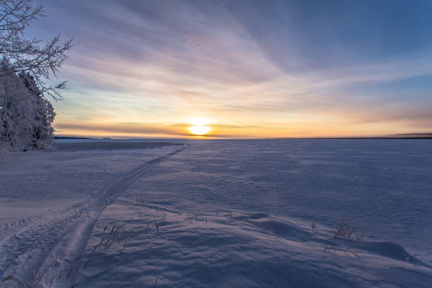 istock Winter landscape from Sotkamo, Finland. 904220614