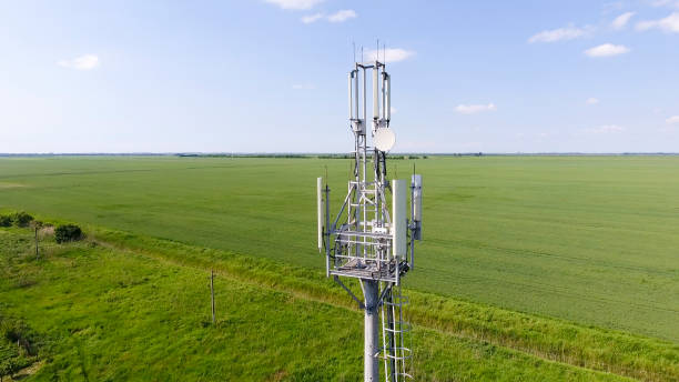 istock Cellular tower. Equipment for relaying cellular and mobile signal 904225552