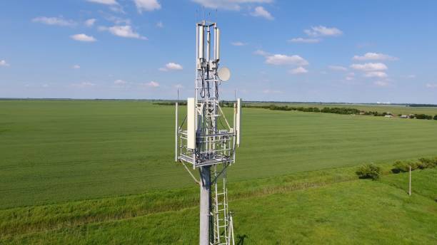 istock Cellular tower. Equipment for relaying cellular and mobile signal 904225570