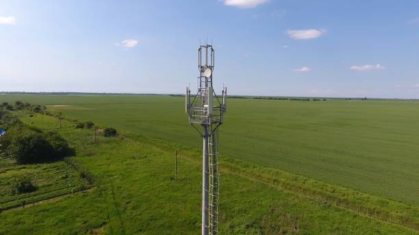 istock Cellular tower. Equipment for relaying cellular and mobile signal 904225596