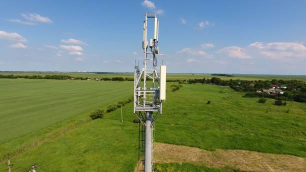 istock Cellular tower. Equipment for relaying cellular and mobile signal 904225598