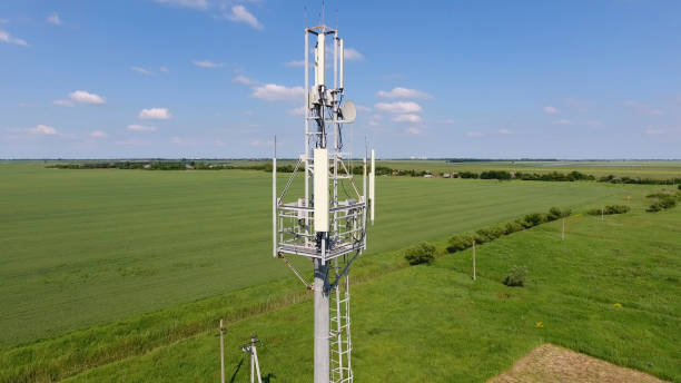 istock Cellular tower. Equipment for relaying cellular and mobile signal 904225606