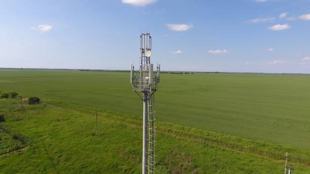 istock Cellular tower. Equipment for relaying cellular and mobile signal 904225608
