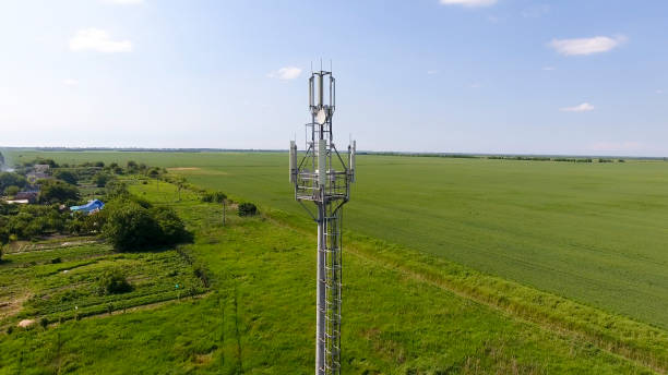istock Cellular tower. Equipment for relaying cellular and mobile signal 904225612