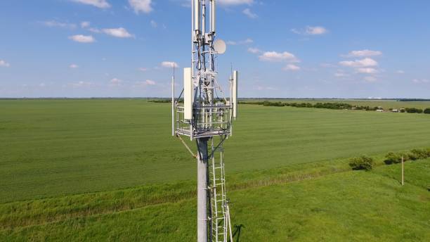 istock Cellular tower. Equipment for relaying cellular and mobile signal 904225616