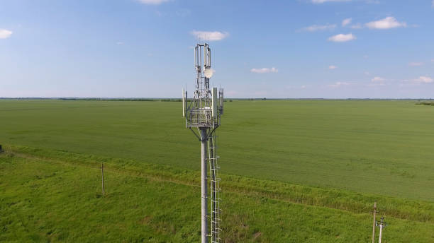 istock Cellular tower. Equipment for relaying cellular and mobile signal 904225620