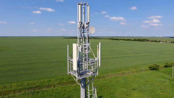 istock Cellular tower. Equipment for relaying cellular and mobile signal 904225634