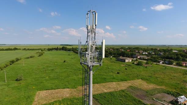 istock Cellular tower. Equipment for relaying cellular and mobile signal 904225656