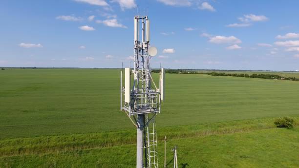 istock Cellular tower. Equipment for relaying cellular and mobile signal 904225662
