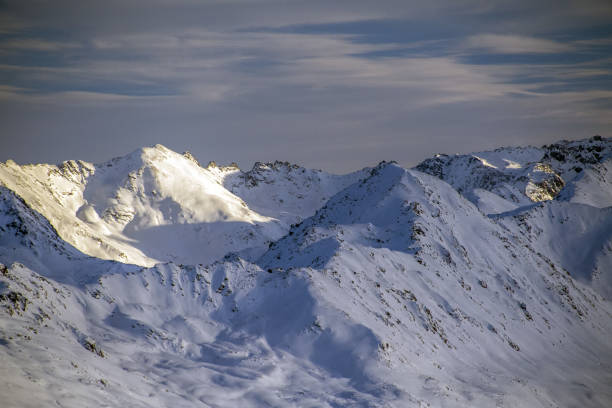 istock Parsenn mountain swiss alps panorama in winter 904230514