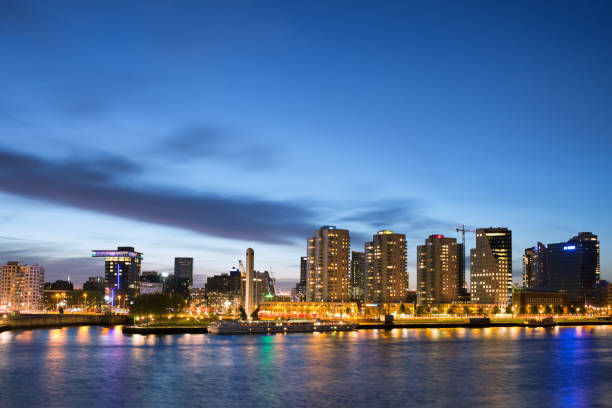 istock City of Rotterdam Skyline at Dusk 904230606