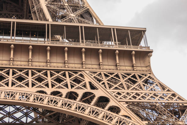 istock architectural detail of the Eiffel Tower in Paris 904235558