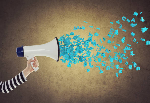 istock Woman holding megaphone 904250432