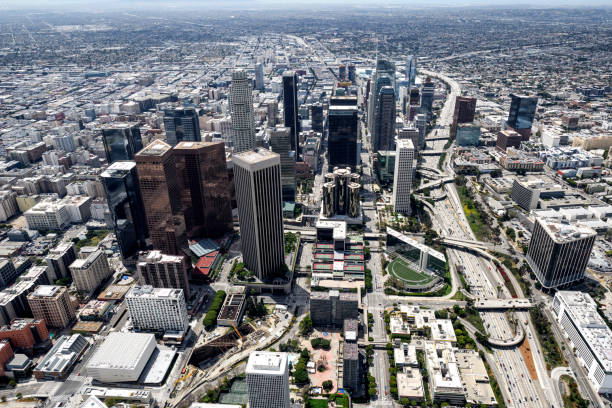 istock Los Angeles from the air 904253882