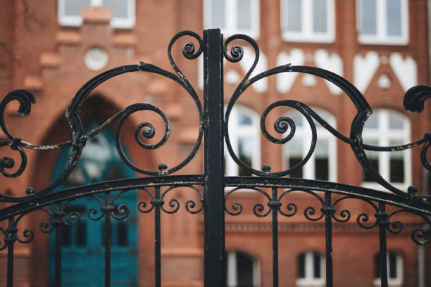 Gate of a residential building