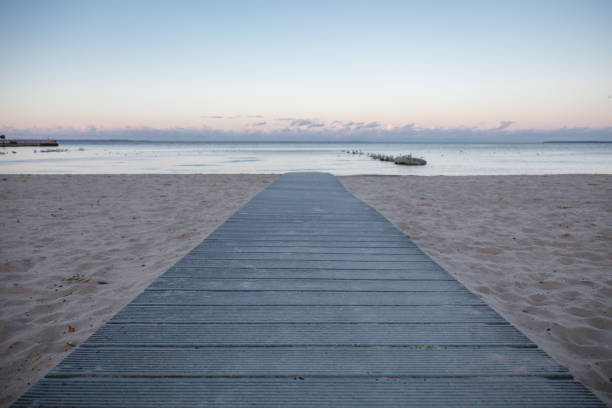 istock Wooden path leading to the sea 904265394