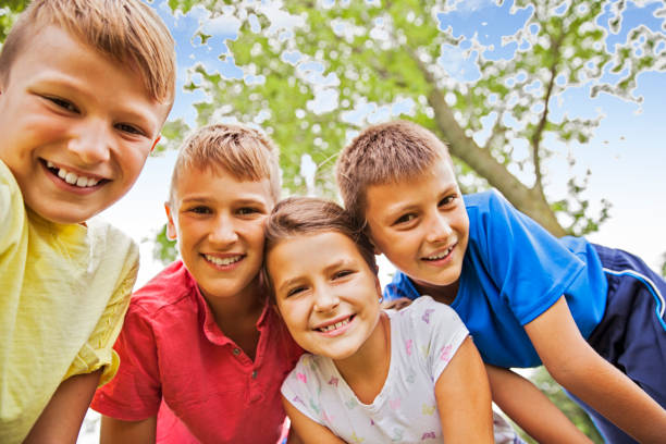 istock Group of Children Outdoors 904288896