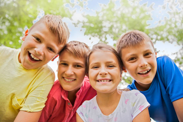 istock Group of Children Outdoors 904288900