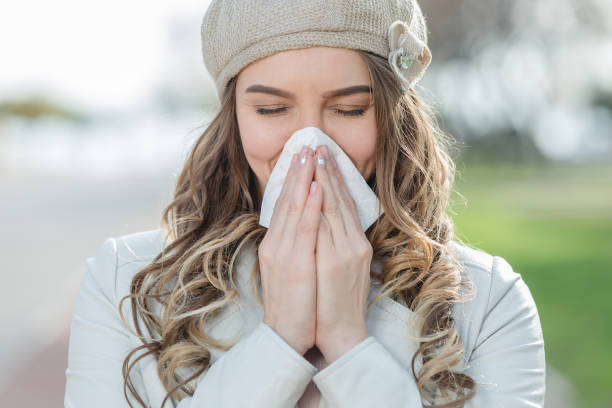 istock Woman having autumn cold 904300256
