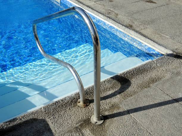 Swimming pool on a sunny day