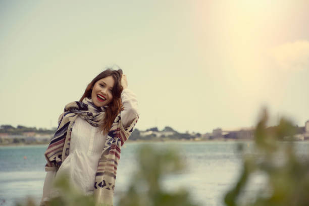 istock I’m happy anywhere I can see the beach 904316020