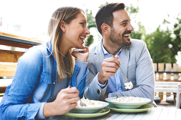 istock Couple enjoying restaurant 904331572
