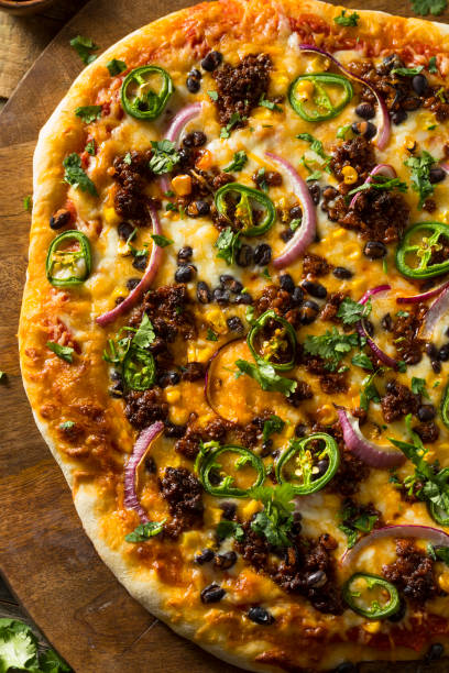 istock Homemade Spicy Mexican Taco PIzza 904332030