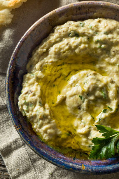 istock Savory Homemade Mediterranean Baba Ganoush 904332950