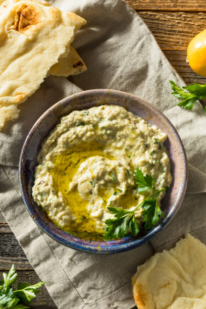 istock Savory Homemade Mediterranean Baba Ganoush 904333238