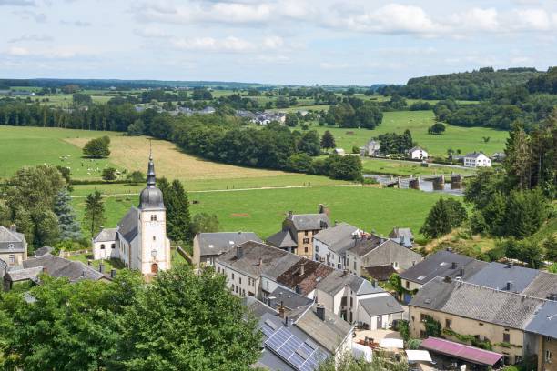 istock View on Chassepierre in the Belgian Ardennes 904336784