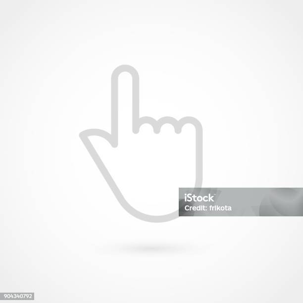 Hand Icon Stock Illustration - Download Image Now - Choice, Choosing, Communication