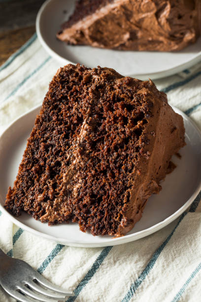 istock Sweet Homemade Dark Chocolate Layer Cake 904344074