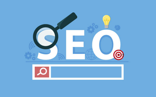 istock Seo concept. Targeting audience through advertising, branding, and digital media marketing. Flat vector concept with icons 904348476