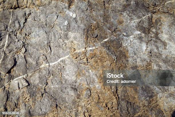 Cross Section Of Rock Stock Photo - Download Image Now - Surface Level, Rock - Object, Textured Effect