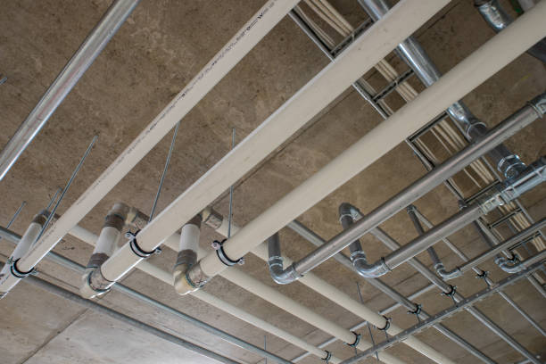 istock Heat pipline system in modern house. 904355482
