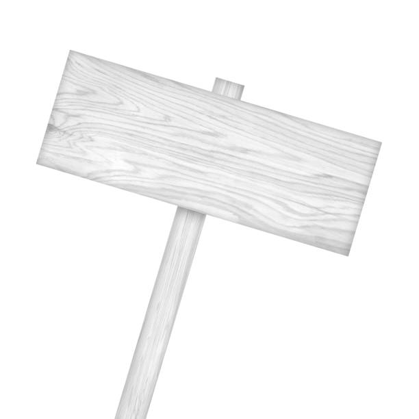 istock Wooden sign isolated on white background 904355842