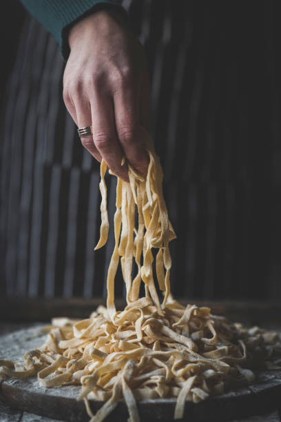 istock Italian traditional tagliatelle 904358188