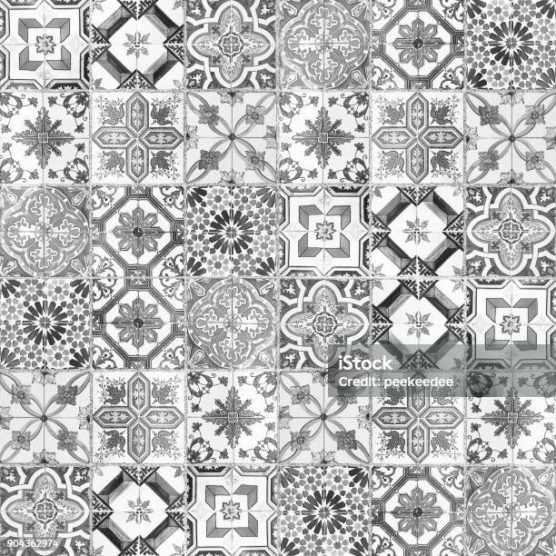 Set Marblestone Mosaic Texture Stock Photo - Download Image Now - Architecture, Bright, Brown