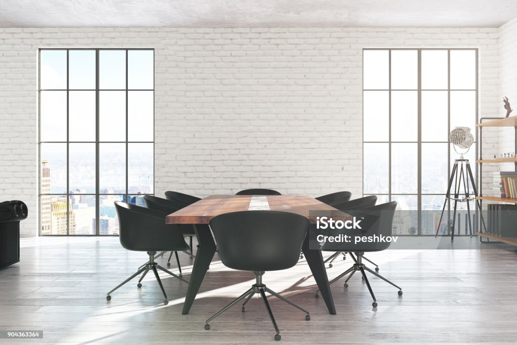 Moderne Konferenzraum  - Lizenzfrei Innenaufnahme Stock-Foto
