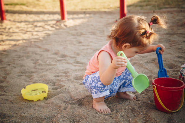 istock Playing with toys outdoors 904371740