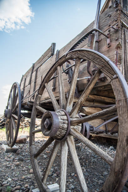 istock Antique Western Carriage with Wagon Wheel 904379864